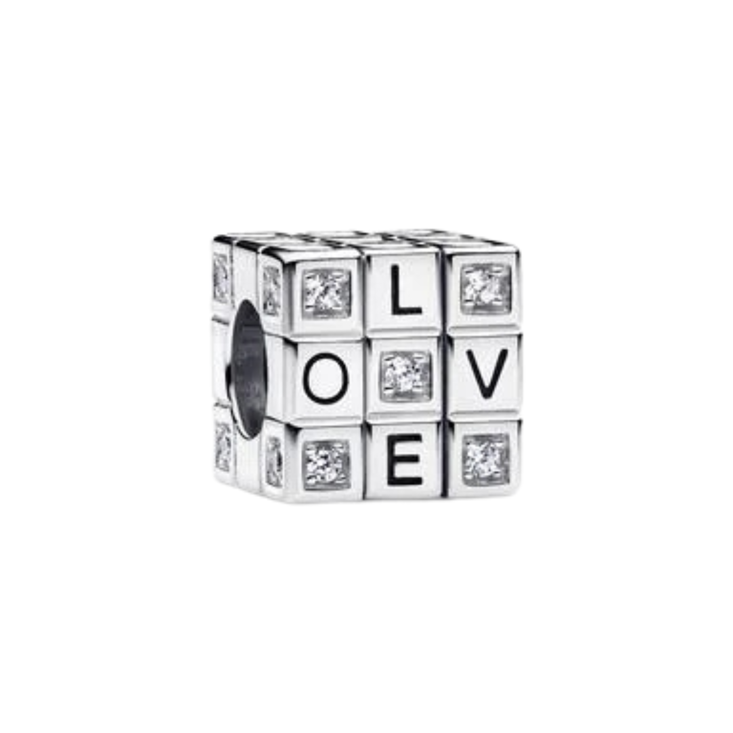 925 Sterling Silver Charm Beads | Enamel & CZ European Bracelet Charms | Fits Most Charm Bracelets