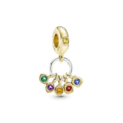 925 Sterling Silver Dangle Charms – Colorful Elegant Pendant Beads with Nature & Fantasy Designs
