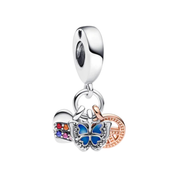 Love & Couple Charm Beads for Bracelet | Heart, Lock, Bell & Rose Gold Charms | Romantic Jewelry Gift for Women