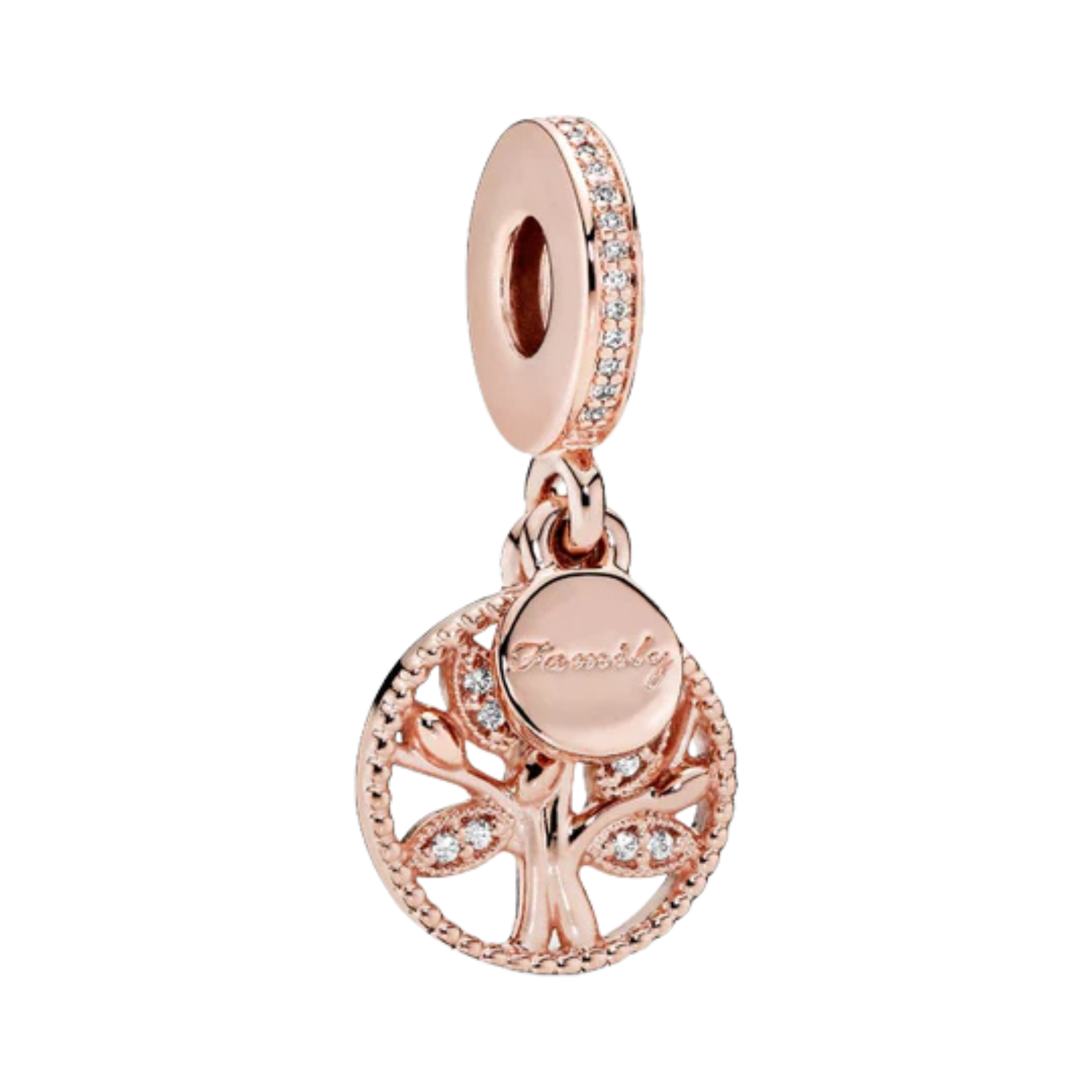 Rose Gold Charm Beads for Bracelet | Elegant Flower, Heart & Crystal Charms | Luxury Jewelry for Women