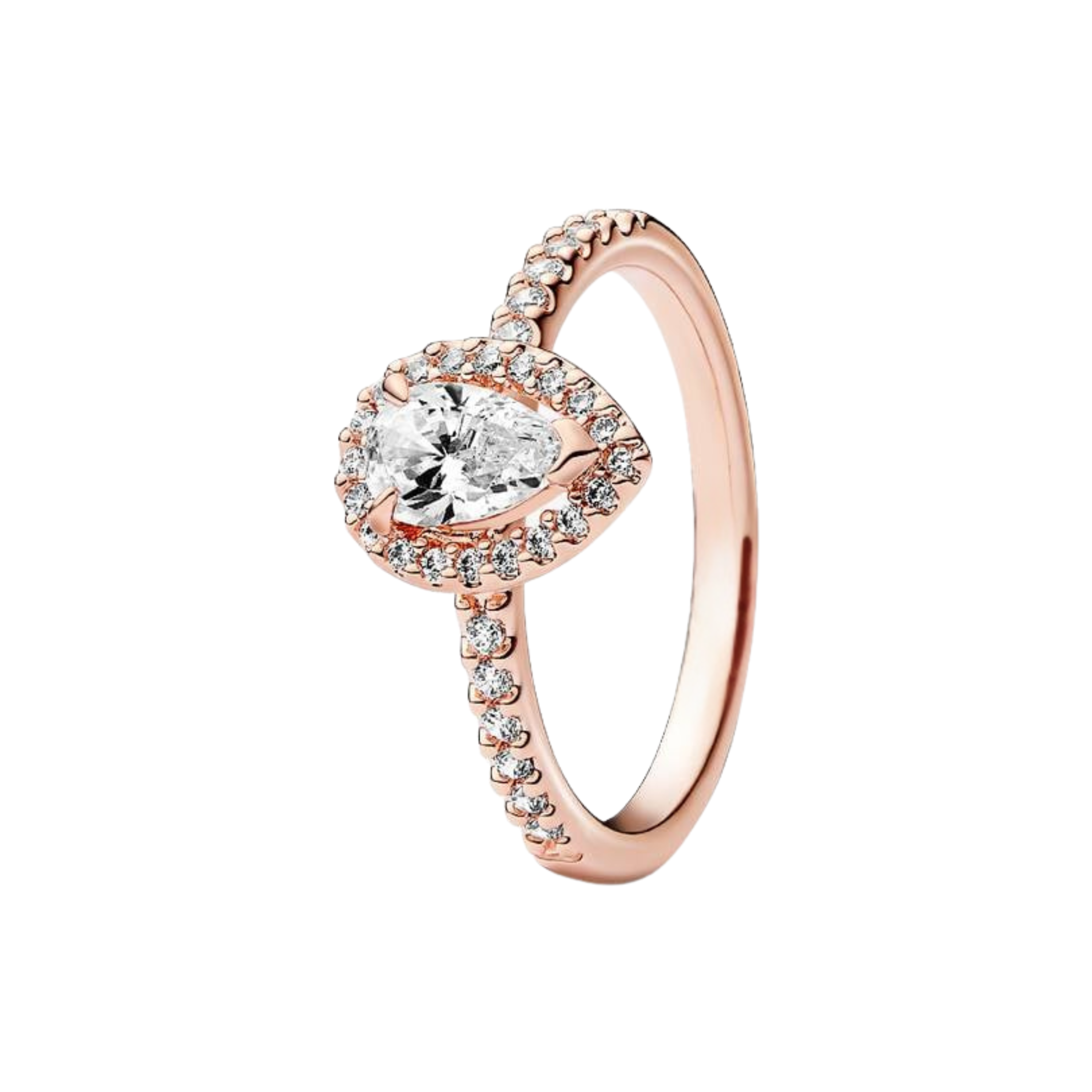 Anillos solitarios de plata de ley 925