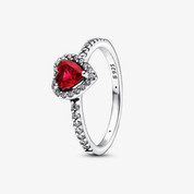Sparkling Halo Rings 925 Sterling Silver
