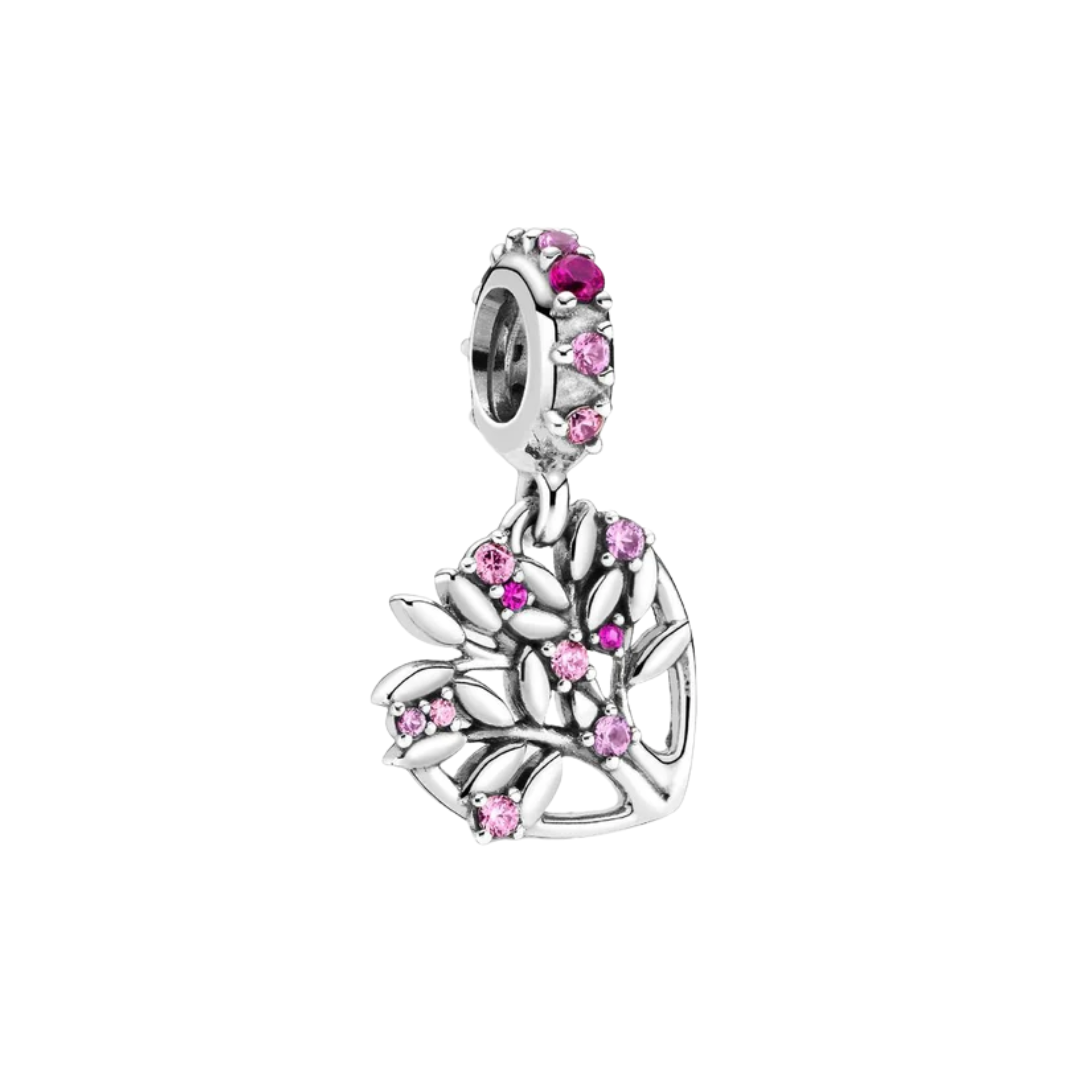 Charms inspirados en flores y animales | para pulsera | Accesorio de joyería elegante de plata s925