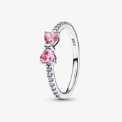 Sparkling Halo Rings 925 Sterling Silver