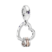 Love & Couple Charm Beads for Bracelet | Heart, Lock, Bell & Rose Gold Charms | Romantic Jewelry Gift for Women