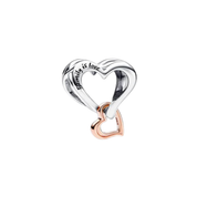 Love & Family Charm Beads for Bracelet | Mom, Best Friend, Heart & Rose Gold Charms | Gift for Women
