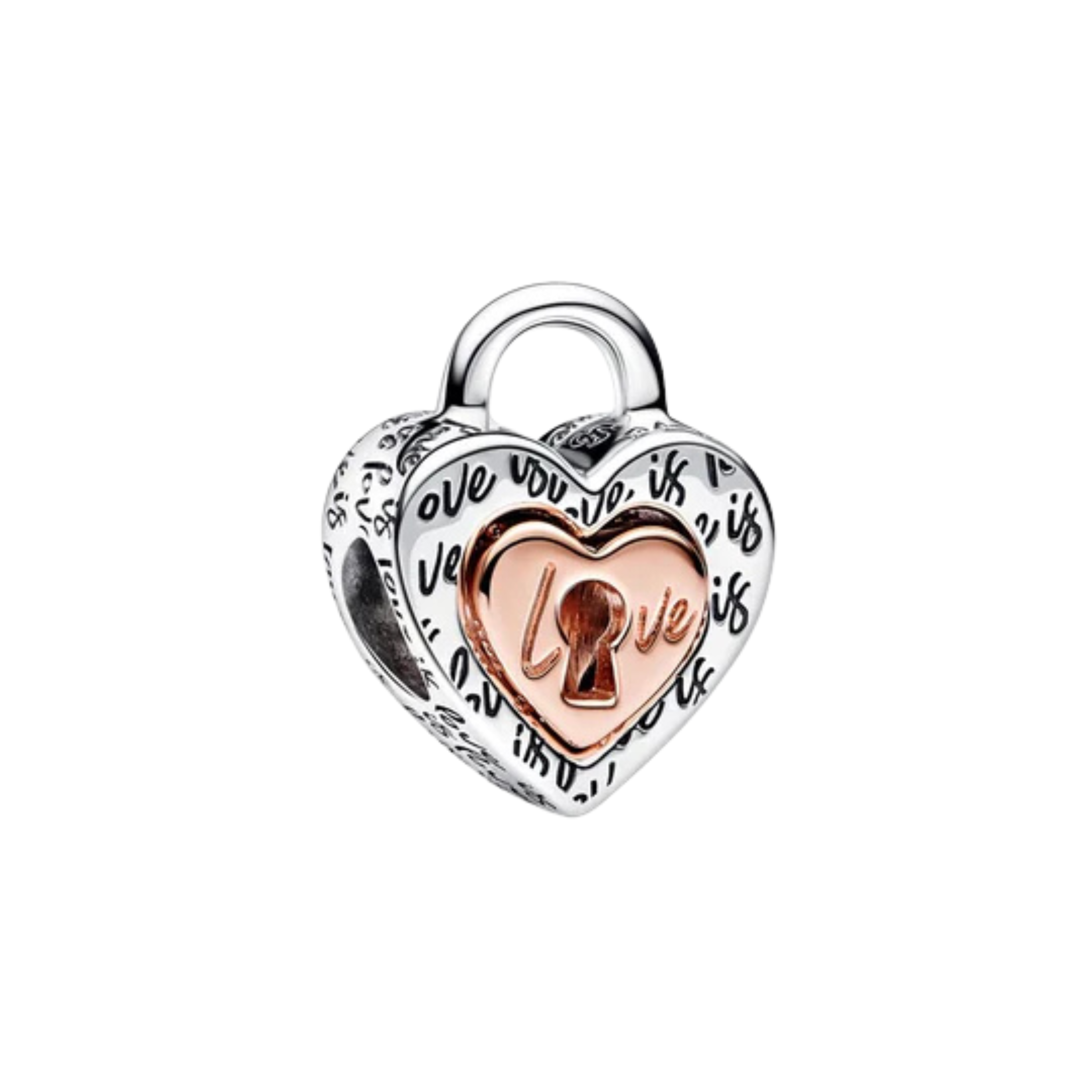 Love & Family Charm Beads for Bracelet | Mom, Best Friend, Heart & Rose Gold Charms | Gift for Women