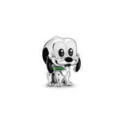 Abalorios de Plata de Ley 925 Perros y animales – Cuentas colgantes de cachorro y rana adorables para pulseras