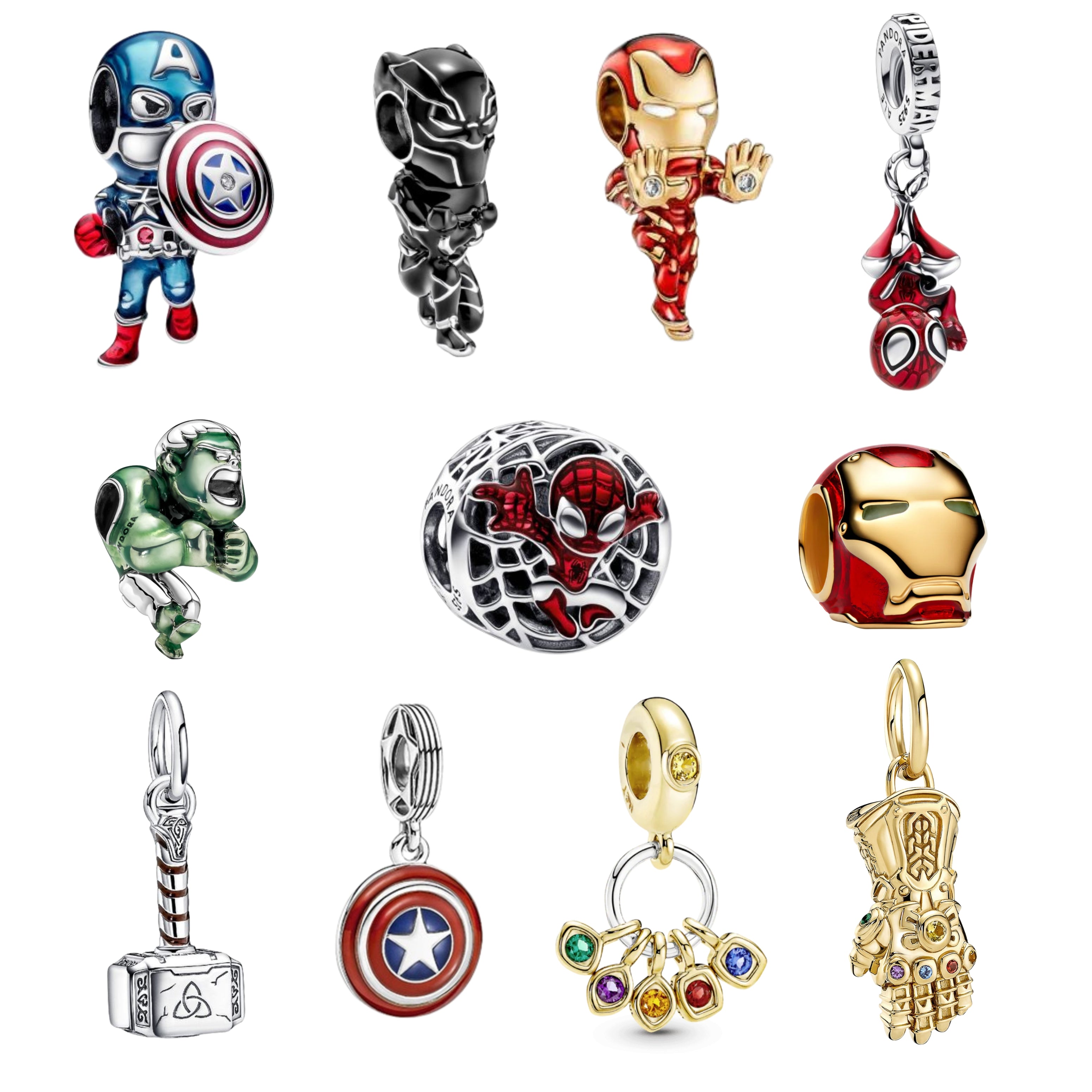 Marvel Charms