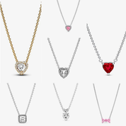 Collar de plata de ley 925: joyería minimalista y elegante para mujer