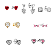 Pendientes de plata de ley 925: joyería minimalista y elegante para mujer