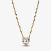 925 Sterling Silver Heart Jewelry Set – Necklace, Ring, Bracelet & Stud Earrings with Crystal Stones