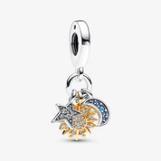 Charms inspirados en flores y animales | para pulsera | Accesorio de joyería elegante de plata s925